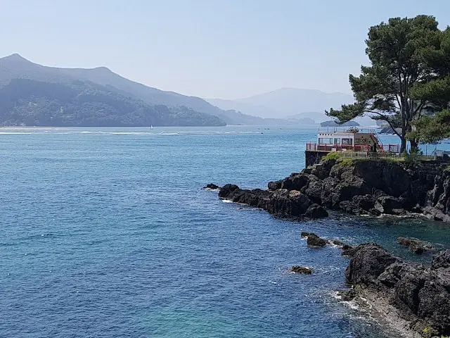 Estuario de Urdaibai desde la costa de Mundaka