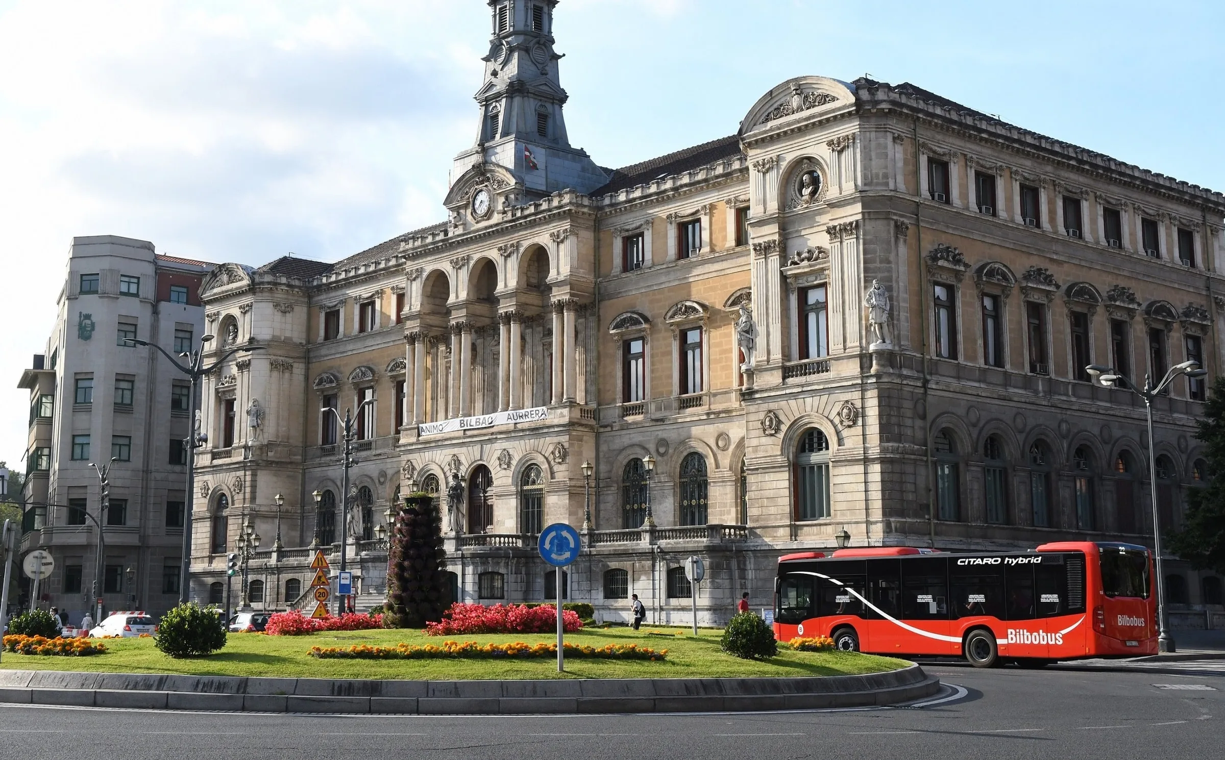 Fachada del Ayuntamiento de Bilbao